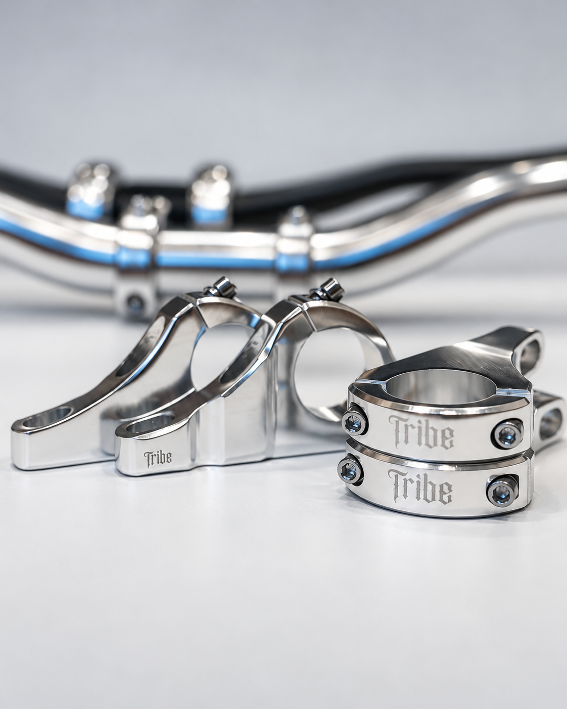 *LIMITED STOCK* Tribe 31.8 Chrome Direct Stem Mount