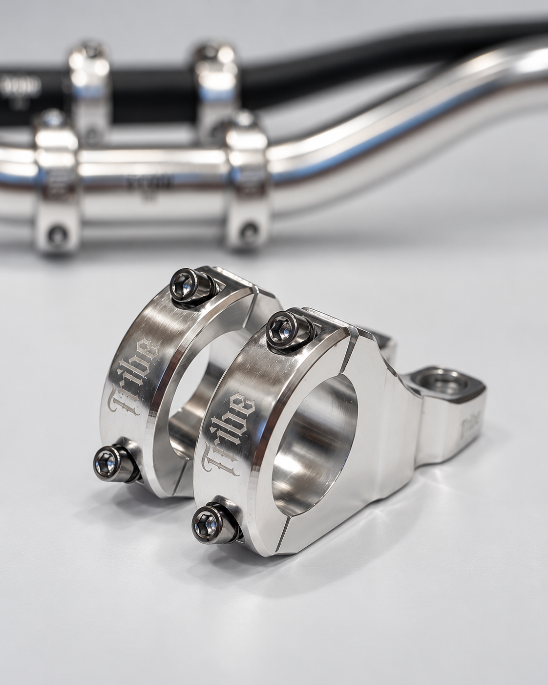 *LIMITED STOCK* Tribe 31.8 Chrome Direct Stem Mount
