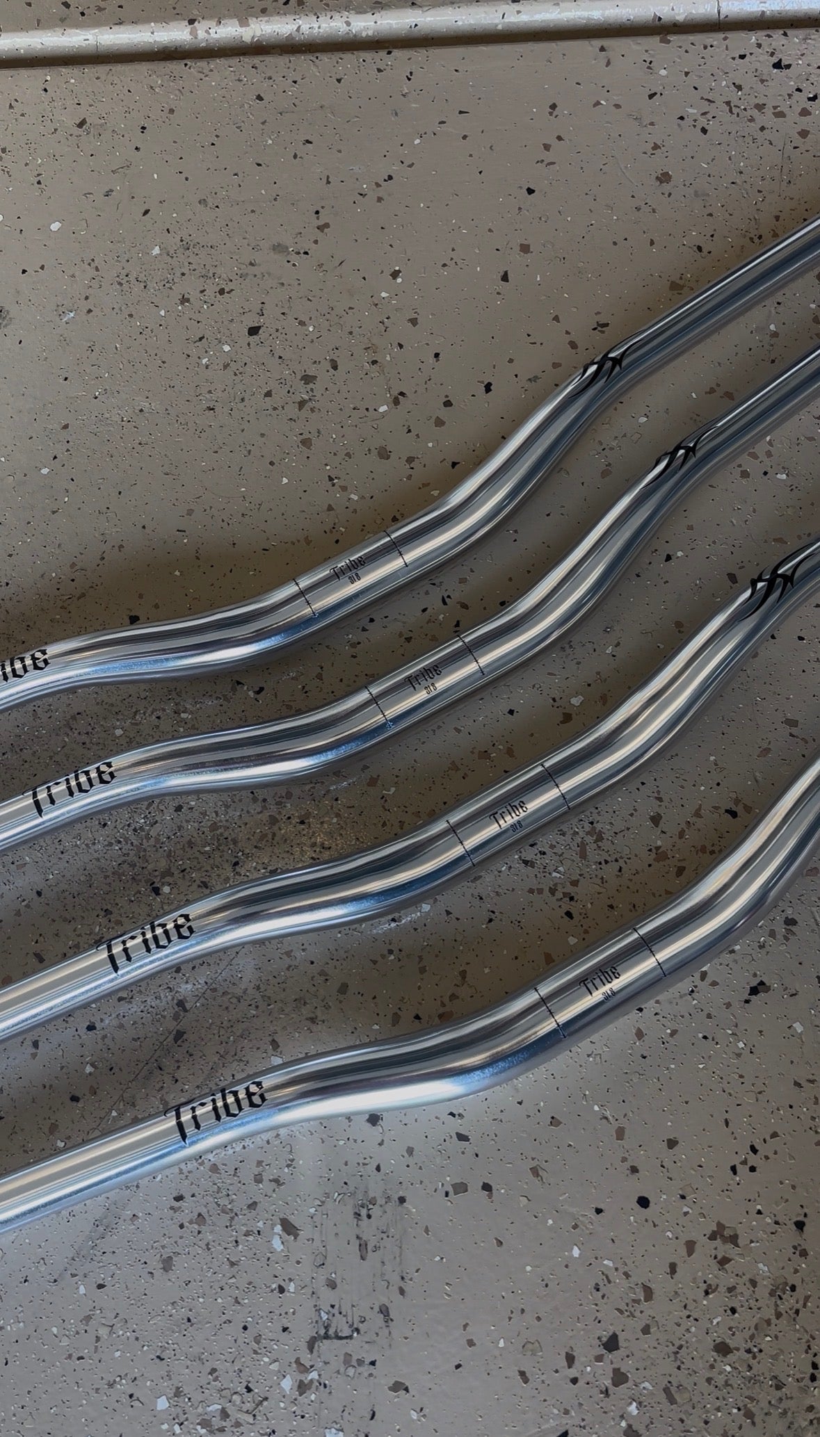 TRIBE Chrome Handle-Bars 31.8mm