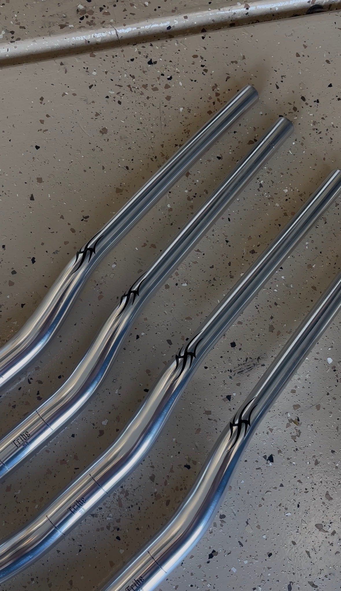 TRIBE Chrome Handle-Bars 31.8mm